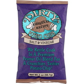 Dirty Potato Chips Sea Salt &amp; Vinegar Potato Chips, 2 Ounces, 25 per case