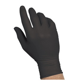 Handgards Naturalfit Nitrile Powder Free Black Medium Glove, 100 Each, 10 per case