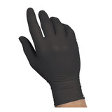 Handgards Naturalfit Nitrile Powder Free Black Small Glove, 100 Each, 10 per case