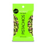 Wonderful Pistachios Pistachio Roasted & Salted Shelled, 2.5 Ounces, 3 per case