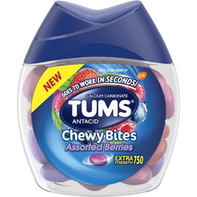 Tums Assorted Berry Chewy Bites, 32 Each, 8 per case