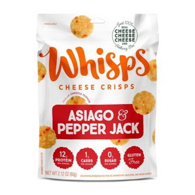 Whisps Asiago Pepper Jack 12-2.12 Ounce