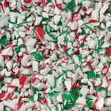 ATKINSON CANDY 39942 Company Crushed Red White & Green Mint Twist, 15 Pounds, 1 per case