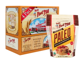 Bob's Red Mill Natural Foods Inc Paleo Pancake And Waffle Mix, 13 Ounces, 4 per case