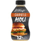 Kraft Chipotle Aioli Mayonnaise, 12 Fluid Ounces, 8 per case