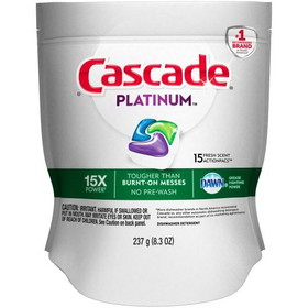Cascade Cascade Action Pacs Platinum Fresh Scent, 8.3 Ounces, 5 per case