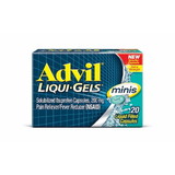 Advil 176920 Liquid Gel Mini 20 Count 12-6-20 Each