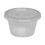 Dixie 4 Ounce Clear Souffle Cup, 200 Count, 12 per case, Price/Case