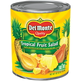 Tropical Fruit Salad In Light Syrup With Passion Fruit Juice Delmonte 6/107Oz Cans
