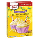 Duncan Hines Signature Lemon Supreme, 15.25 Ounces, 12 per case