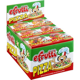 Efrutti Gummi Pizza, 0.55 Ounces, 8 per case