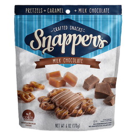 Snappers Milk Chocolate 6 Oz, 6 Ounce, 10 per case