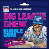 Ford Gum Big League Chew Blue Raspberry, 2.12 Ounces, 9 per case