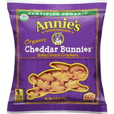 Annie's Organic K-12 Cheddar Bunny Crackers, 0.75 Ounces, 100 per case