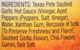 Texas Pete Sabor Mexican Hot Sauce 1.69 Ounce Bottles - 200 Per Case