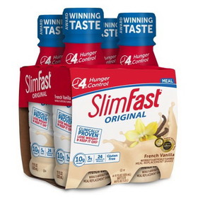 Slimfast Ready To Drink Creamy Vanilla Shake, 11 Fluid Ounces, 3 per case