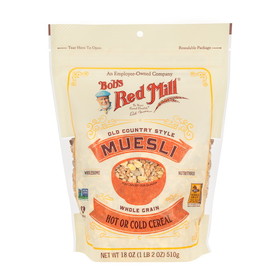 Bob's Red Mill Natural Foods Inc Old Country Style Muesli, 40 Ounces, 4 per case
