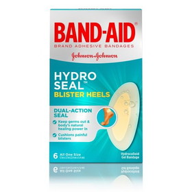 Band-Aid Hydro Seal Blister Heels 6 Per Pack - 6 Per Box - 4 Per Case