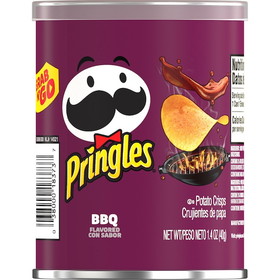 Pringles Bbq Potato Crisp, 1.4 Ounces, 12 per case
