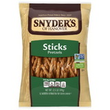 Snyder'S Of Hanover Pretzel Sticks 3.5 Ounce Bag - 8 Per Case
