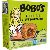 Bobo's Oat Bars Gluten Free, Vegan Apple Pie Bites, 0.41 Pounds, 6 per case