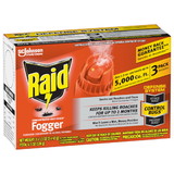 Raid Concentrated Triple Pack Fogger, 4.5 Ounces, 12 per case