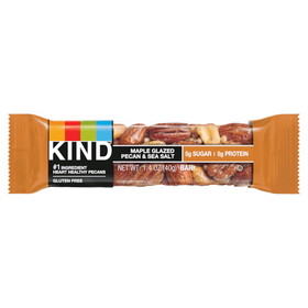 Kind Healthy Snacks Bar Maple Glazed Pecan &amp; Sea Salt Bar 1.4 Ounce Bar - 12 Per Pack - 6 Packs Per Case, 1.4 Ounces, 6 per case