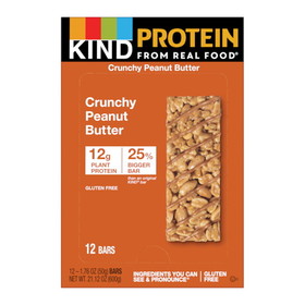 Kind Snacks Crunch Peanut Butter Protein Bar, 1.76 Ounces, 6 per case
