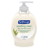 Softsoap Aloe Liquid Hand Soap 7.6 Fluid Ounce Bottles - 6 Per Case