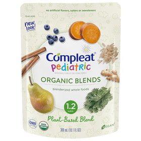 Compleat Pediatric Organic Blends Plant Based, 10.1 Fluid Ounce, 24 per case