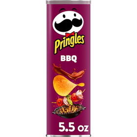 Pringles Bbq Potato Crisp 5.5 Ounces Per Pack - 14 Per Case