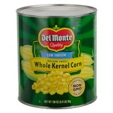 Del Monte Whole Kernel Corn Low Sodium, 101 Ounces, 6 per case