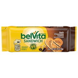 Belvita Cookie Dark Chocolate Sandwich, 1.76 Ounce, 8 Per Pack, 8 Per Case