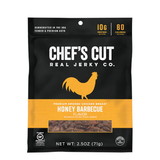 Chef's Cut Real Jerky Co. Smoked Chicken Breast Honey Barbeque, 2.5 Ounces, 8 per case