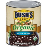 Bush'S Best Organic Black Beans #10 Can - 6 Per Pack