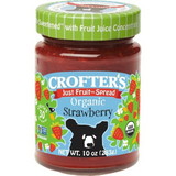 Crofters Organic Just Fruit Spread Strawberry, 10 Ounces, 6 per case