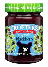 Crofters Organic 60067275000335 Spread Fruit Blackberry 6-10 Ounce