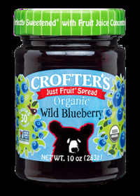 Spread Fruit Blueberry 6-10 Ounce