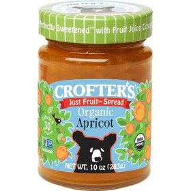 Crofters Organic 60067275000366 Spread Fruit Apricot 6-10 Ounce
