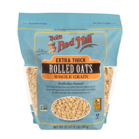 Bob's Red Mill Natural Foods Inc Extra Thick Rolled Oats, 32 Ounces, 4 per case