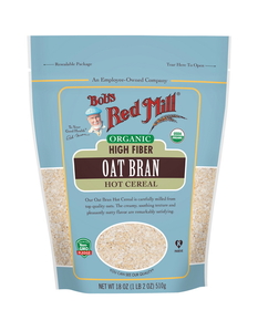 Bob's Red Mill Natural Foods Inc Organic Oat Bran, 18 Ounces, 4 per case
