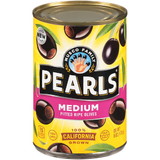 Pearls Medium Pitted Olives 6 Ounce - 12 Per Case