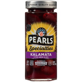 Pearls Pitted Kalamata Olives, 6 Ounces, 6 per case
