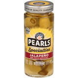 Pearls Jalapeno Stuffed Queen Olives, 7 Ounces, 6 per case