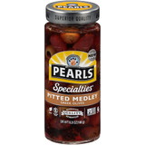 Pearls Pitted Medley Greek Olives 6.3 Ounce - 6 Per Case