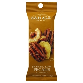 Sahale Pecans Banana Rumami Glazed, 1.5 Ounces, 18 per case