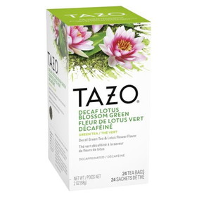 Tazo Decaf Lotus Blossom Green Tea Bag, 24 Piece, 6 per case