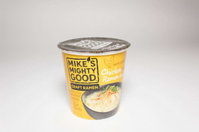 Mike'S Mighty Good Craft Ramen Organic Chicken Ramen Noodle Soup 1.6 Ounces Per Bowl - 6 Per Case