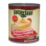Lucky Leaf Banana Pudding, 112 Ounces, 3 per case