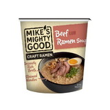 Mike's Mighty Good Ramen Soup Cup Beef, 1.8 Ounces, 6 per case